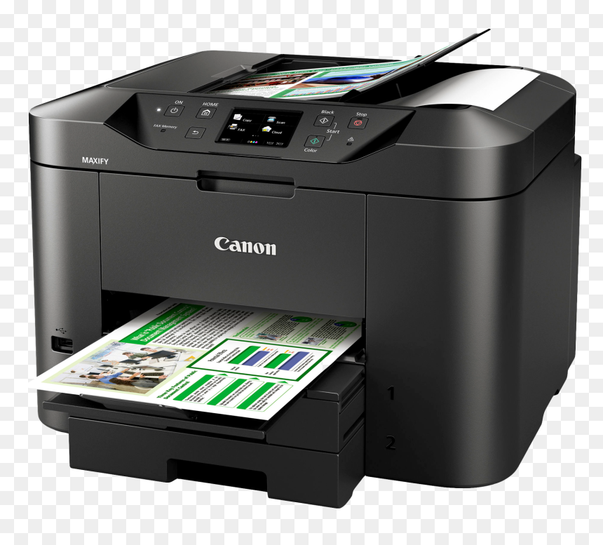 Clip Art Printer Png - Canon Mb2320 Printer, Transparent Png - printer icons png