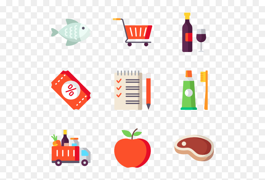 Clip Art, HD Png Download - grocery icon png