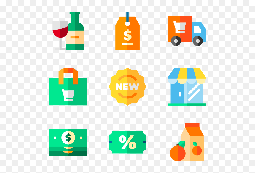 Clip Art, HD Png Download - grocery icon png
