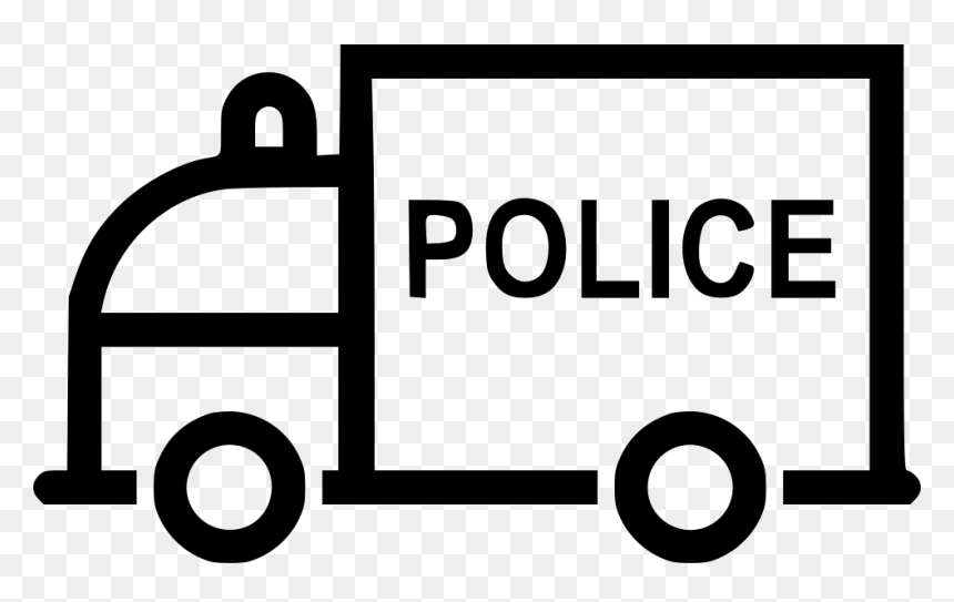Police Van - Vector Graphics, HD Png Download - van icon png