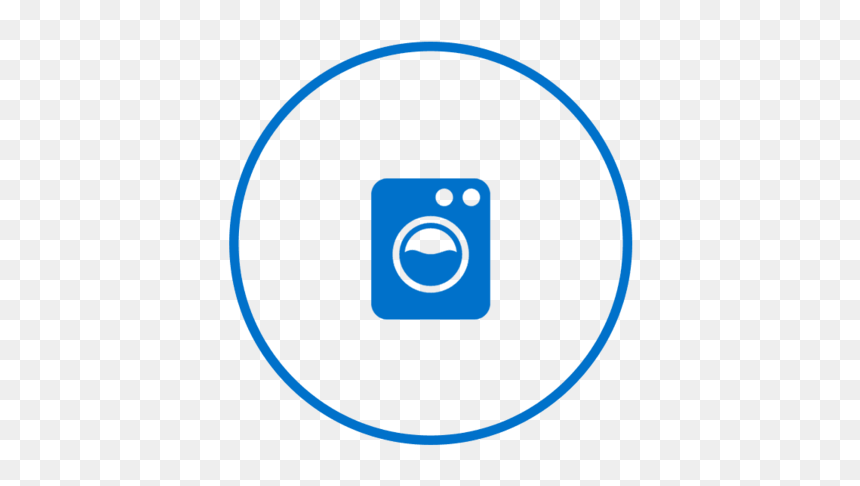 Circle, HD Png Download - laundry icon png