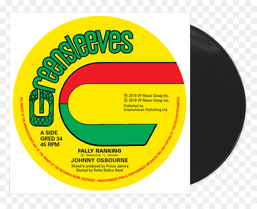 Give A Little Love Johnny Osbourne, HD Png Download - 45 record png