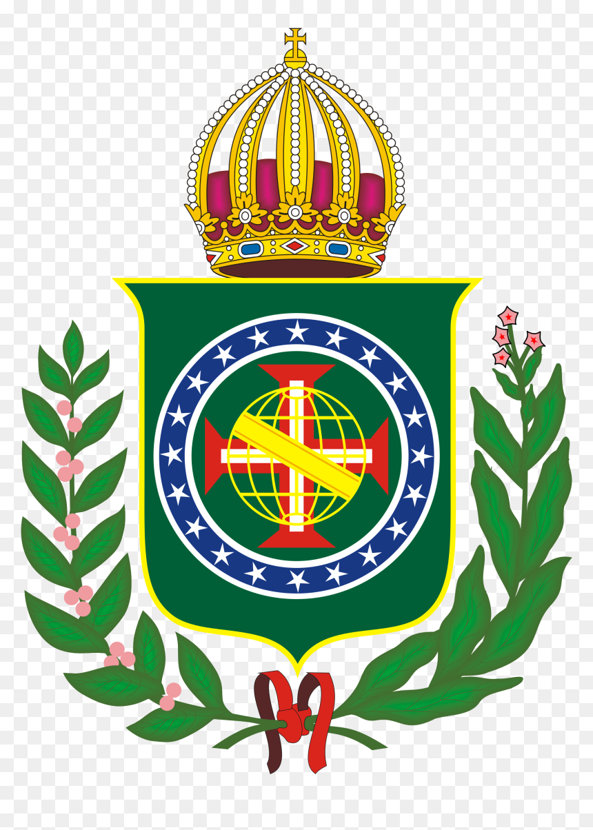 Bras O Do Imp - Empire Of Brazil Seal, HD Png Download - imp png