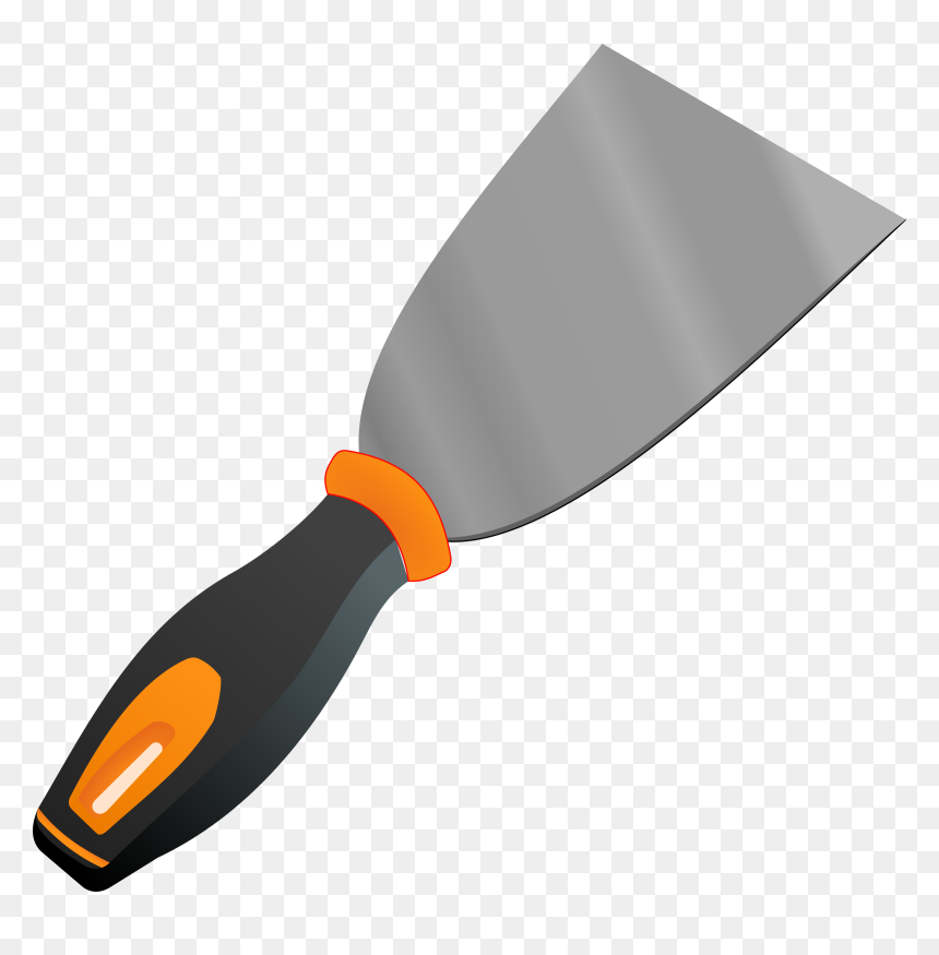 Tool,trowel,utility Knife - Clipart Spatule, HD Png Download - knife clipart png