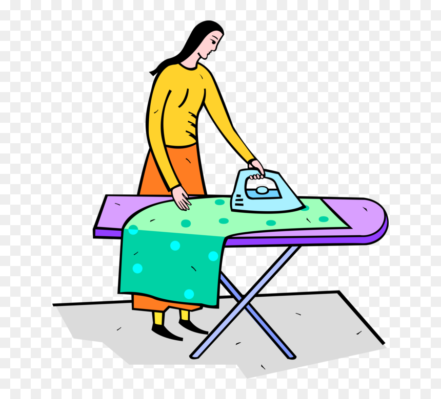 Ironing Clothes With Iron - Iron The Clothes Png, Transparent Png - iron giant png