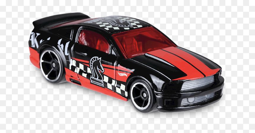Hot Wheels Mustang 07 Checkmate, HD Png Download - hotwheels png