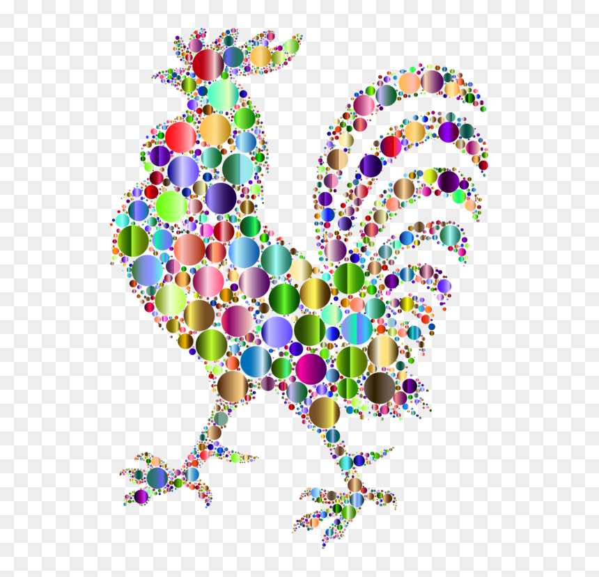 Heart,chinese New Year,chicken - Rooster, HD Png Download - chicken vector png