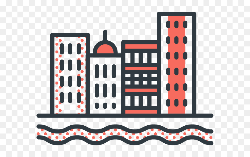 Building Relationships Between City &amp, HD Png Download - business building png