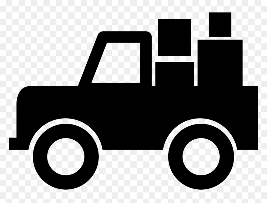 All-terrain Vehicle With Cargo - Cargo Car Svg Icon, HD Png Download - terrain.png