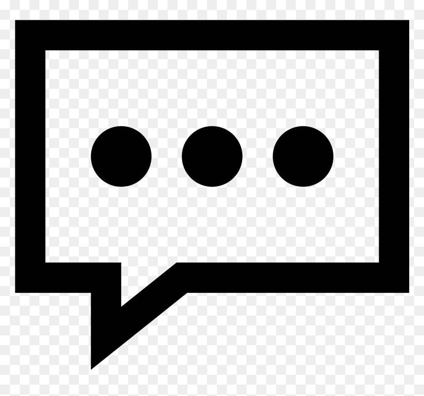 Chat Bubble Icon - Circle, HD Png Download - message.png