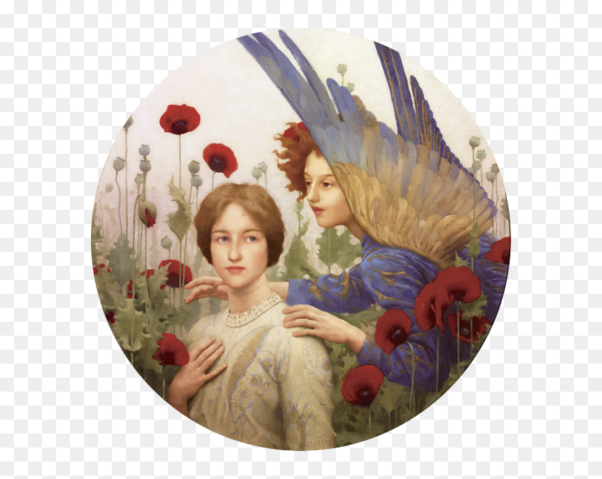 Thomas Cooper Gotch The Message - Thomas Cooper Gotch, HD Png Download - message.png