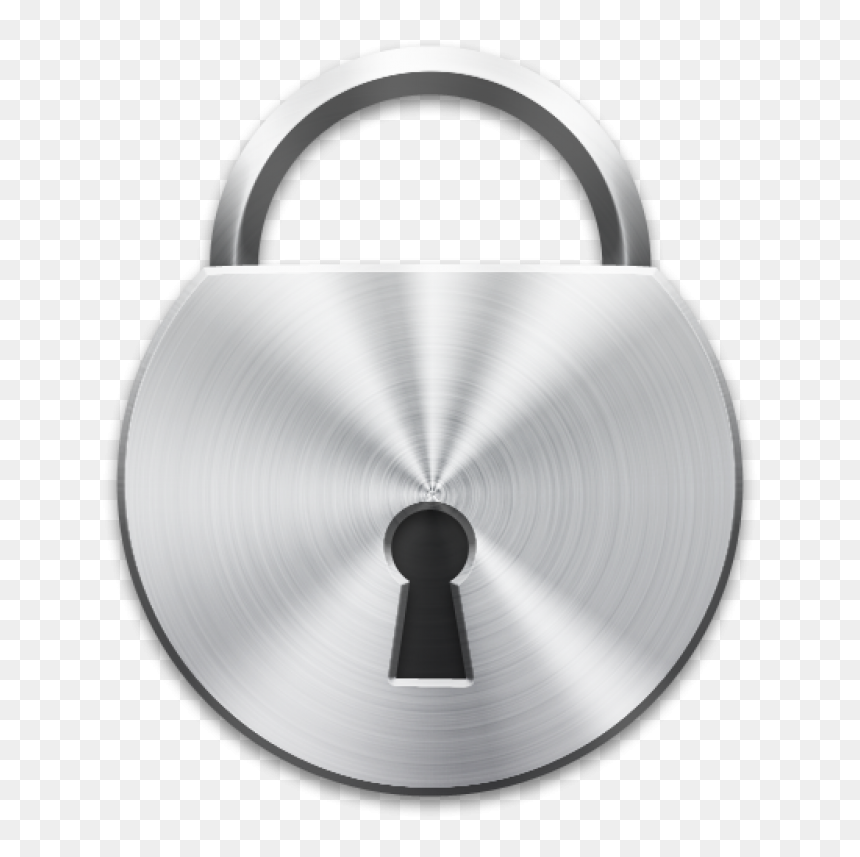 Pad Lock Png Free Download - Lock Silver Png, Transparent Png - lock vector png