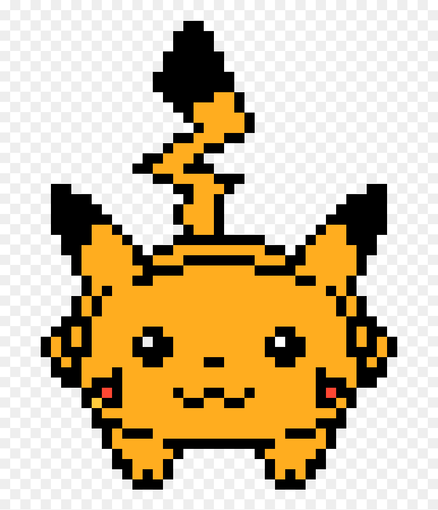 Pixel Art, HD Png Download - pickachu png