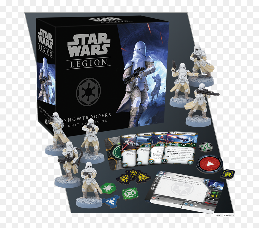 Legion Star Wars Stormtroopers Unit Expansion - Star Wars Legion Snowtroopers Unit Expansion, HD Png Download - stormtroopers png
