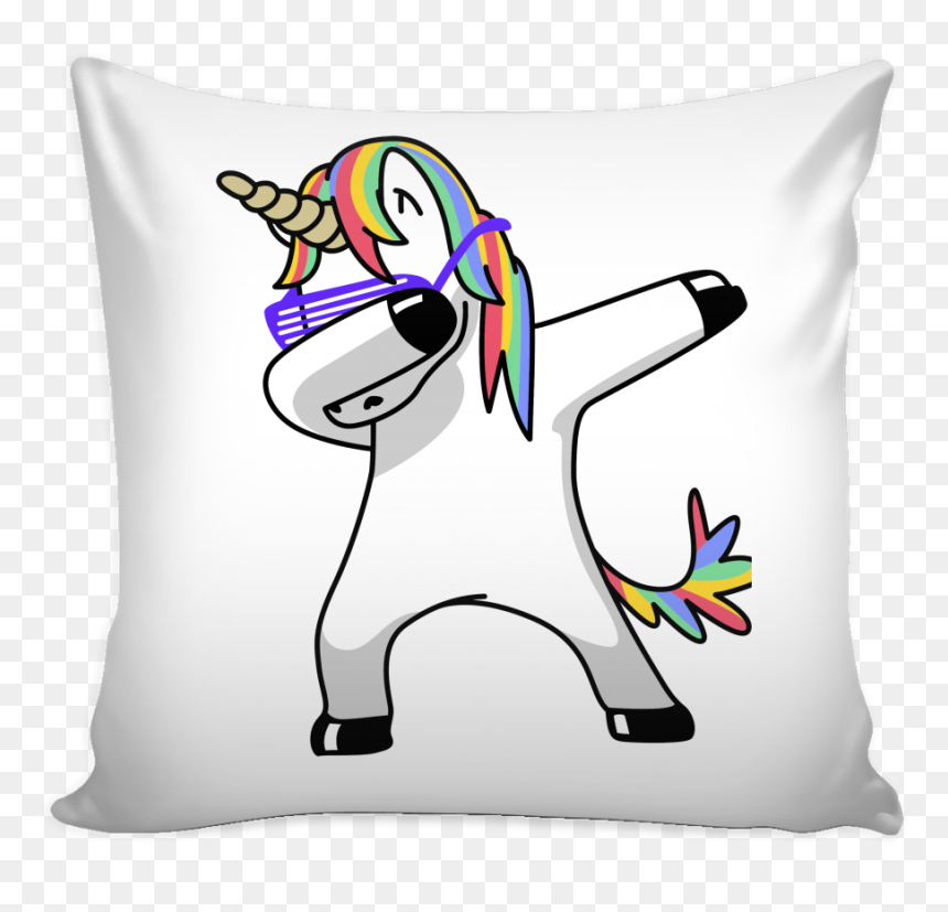 Dabbing Unicorn Pillow Case - Dabbing Unicorn, HD Png Download - dabbing unicorn png