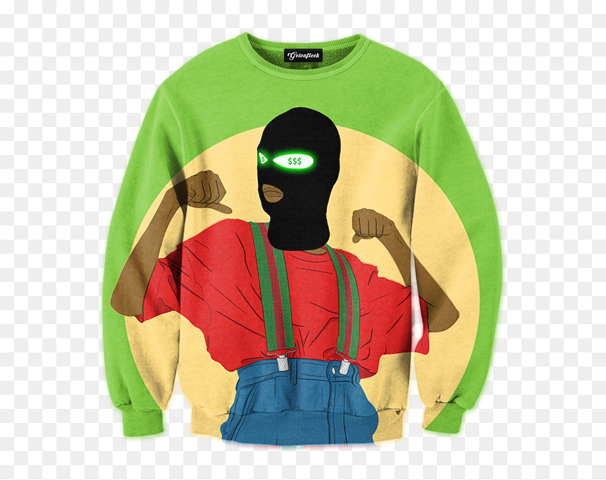 Long-sleeved T-shirt, HD Png Download - urkel png
