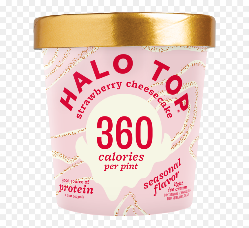 Halo Top Ice Cream Strawberry Cheesecake, HD Png Download - kat graham png