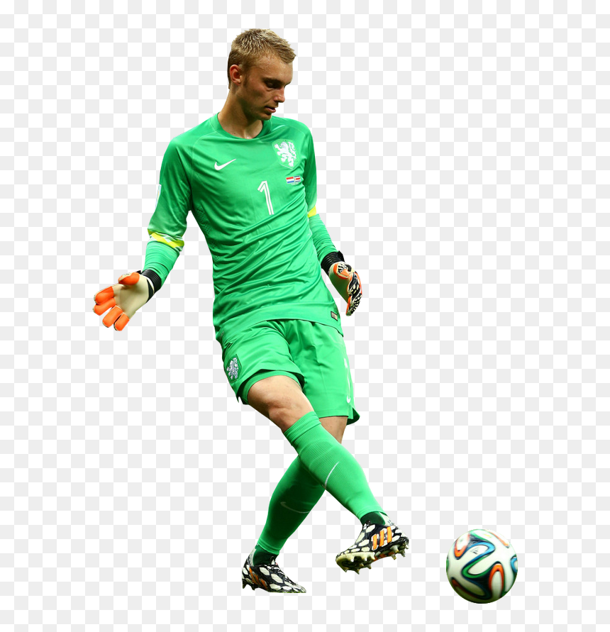 Football Player Png - Jasper Cillessen Png, Transparent Png - football players png