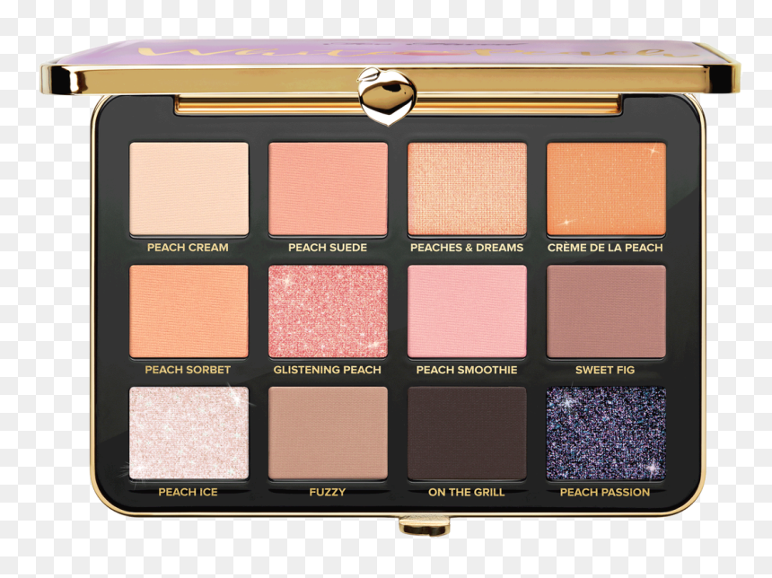 Too Faced White Peach Palette, HD Png Download - makeup palette png