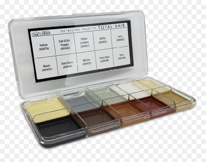 Total Hair Alcohol Detailing Palette Body Impression, HD Png Download - makeup palette png