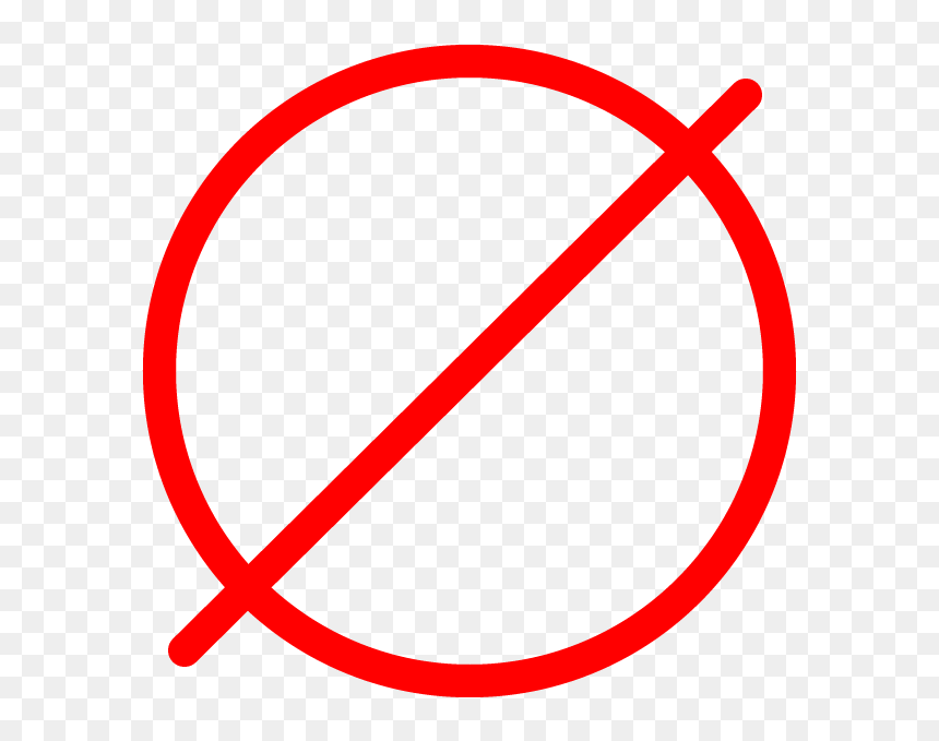 Icon Do Not Dry Clean, HD Png Download - crossed out circle png