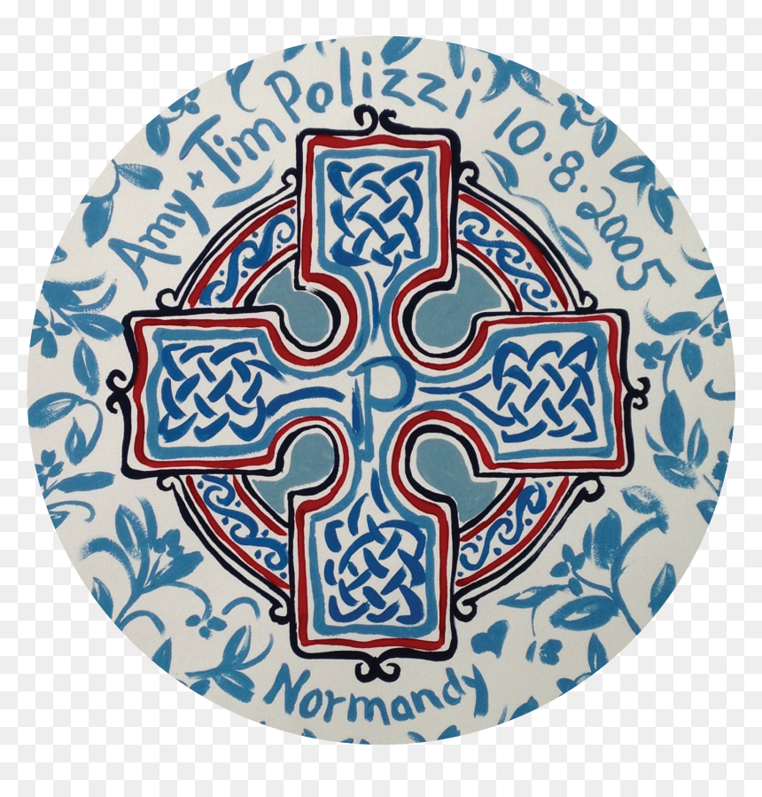 Transparent Celtic Cross Png - Circle, Png Download - crossed out circle png
