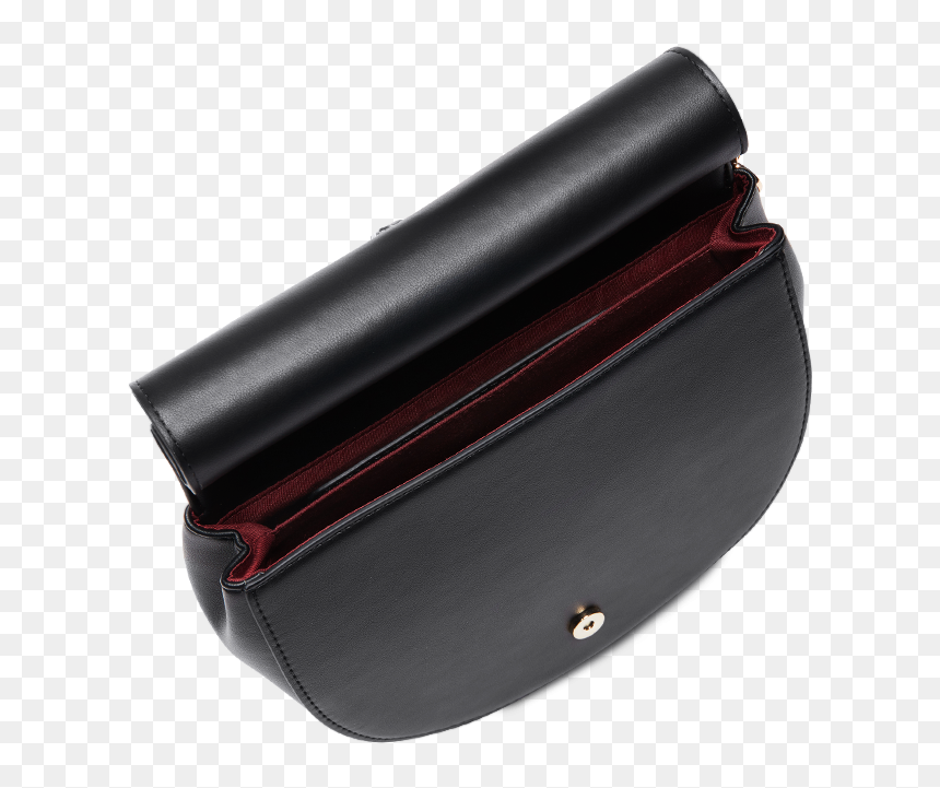 Pauls Boutique Sky Half Circle Shaped Grab Bag In Black - Wallet, HD Png Download - crossed out circle png