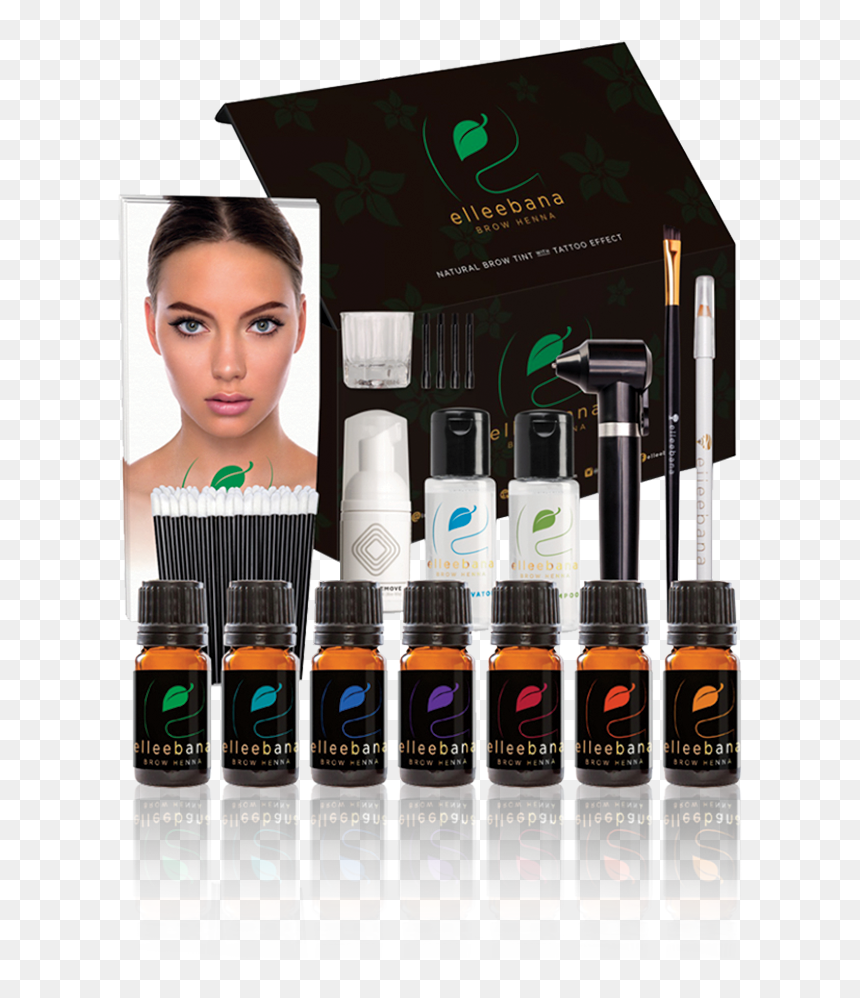 Elleebana Brow Henna Kit, HD Png Download - elle fanning png