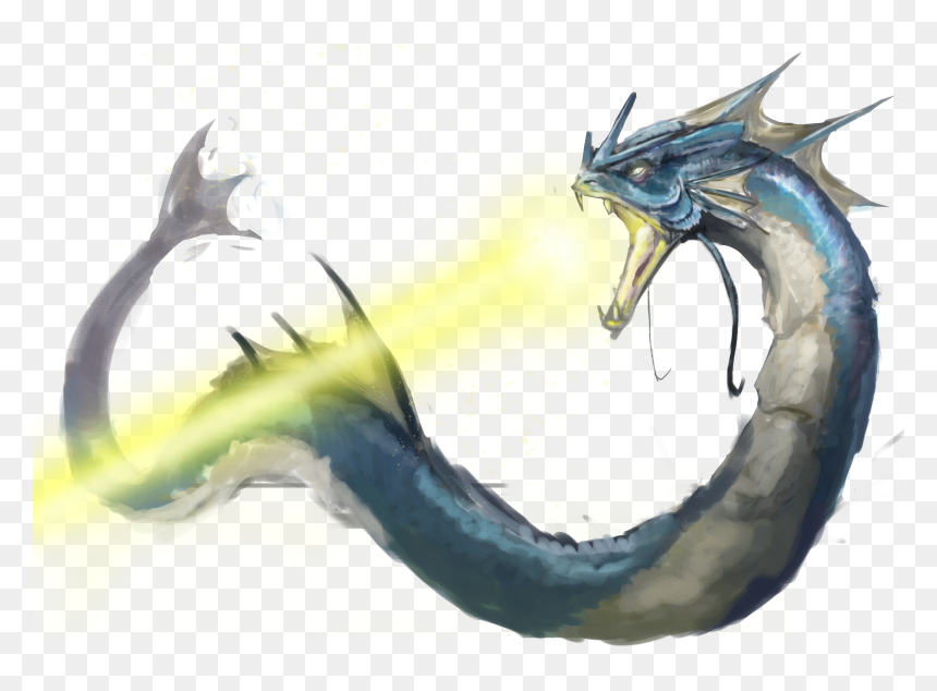 Gyarados Used Solar Beam By Jeffchendesigns, HD Png Download - gyrados png