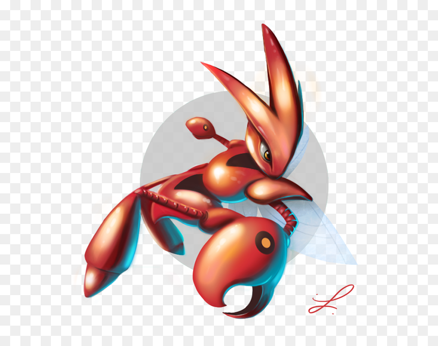 For The 1st Generation I Did Gyarados And The 2nd Scizor - Illustration, HD Png Download - gyrados png