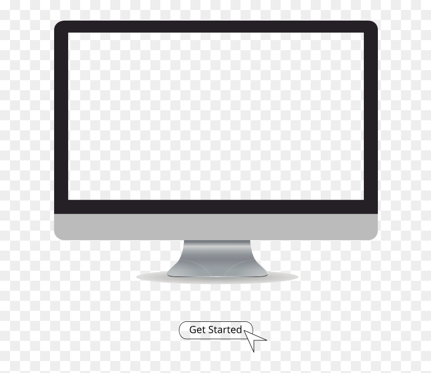 Alt - Stock Image Apple Computer, HD Png Download - get started button png