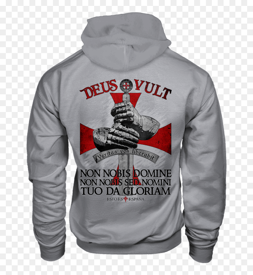 Sudaderas Ejercito Español, HD Png Download - deus vult png