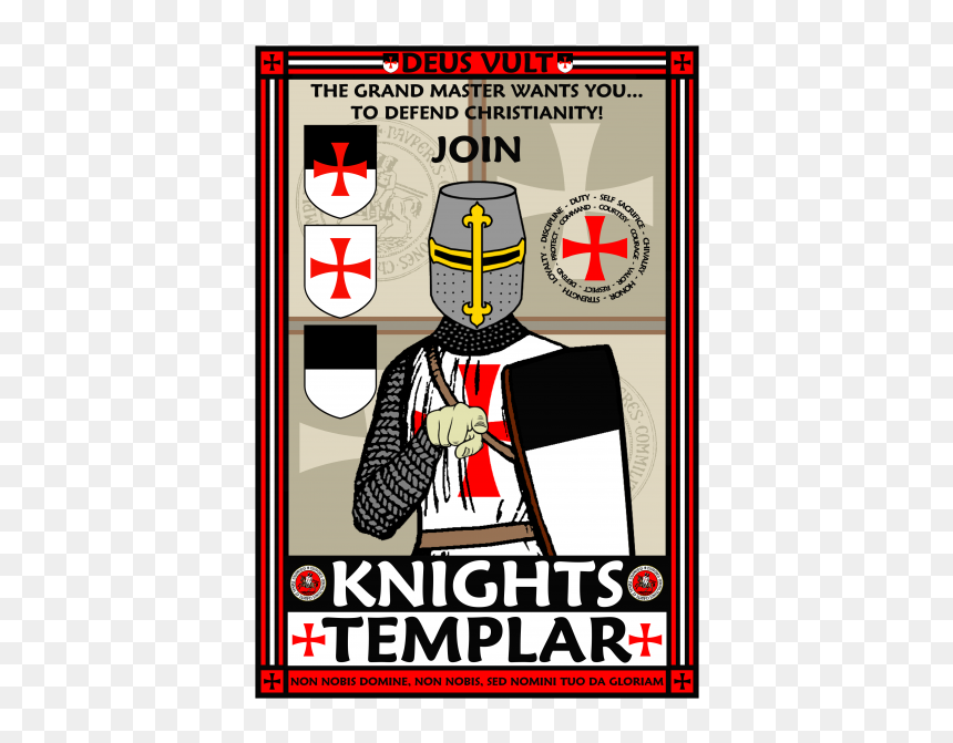 Cartoon, HD Png Download - deus vult png