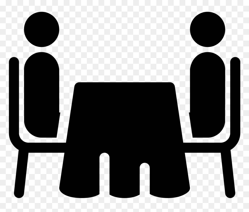 Clip Art Computer Icons Bistro Pizza - Restaurant Table Icon, HD Png Download - table icon png