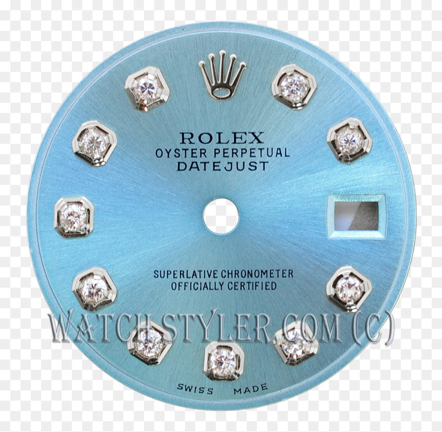 Lady-datejust Watch Rolex Datejust Dial Free Download - Circle, HD Png Download - dial png
