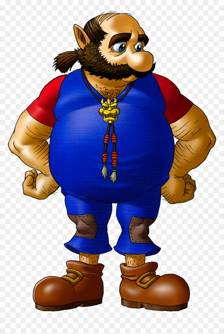 Talon Ocarina Of Time, HD Png Download - waluigi head png
