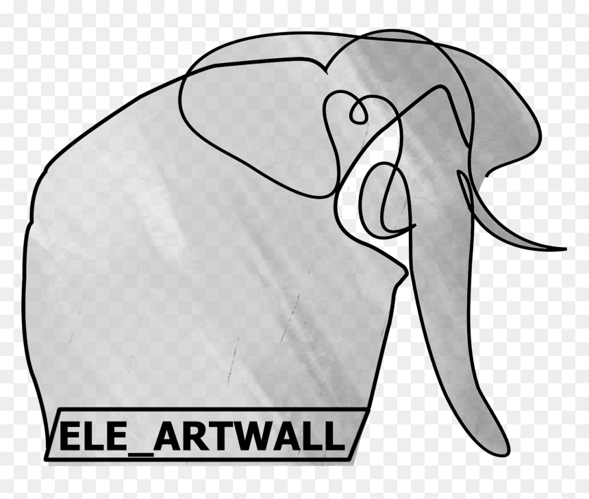 Indian Elephant, HD Png Download - whale tail png