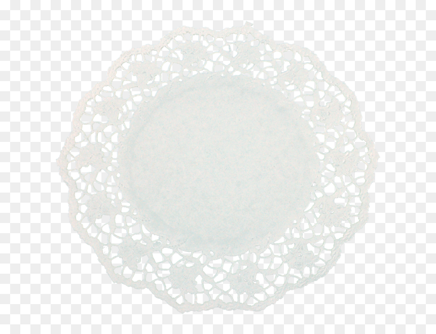 Depa® Cake Board , Ø17cm, Paper, White - Crochet, HD Png Download - white doily png