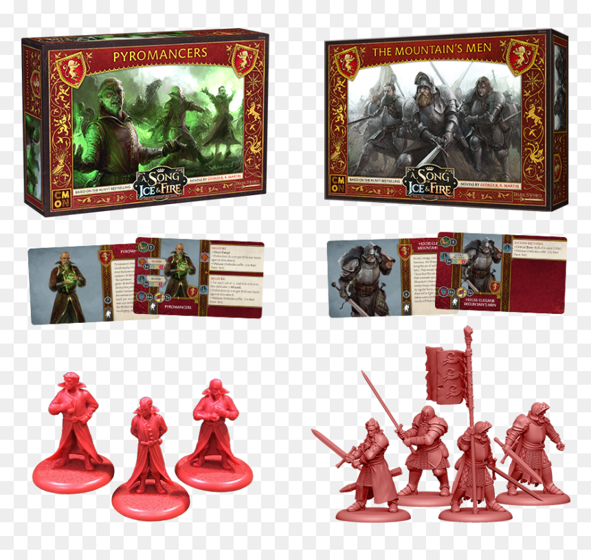 Mountain Song Of Ice And Fire Minis, HD Png Download - lannister png