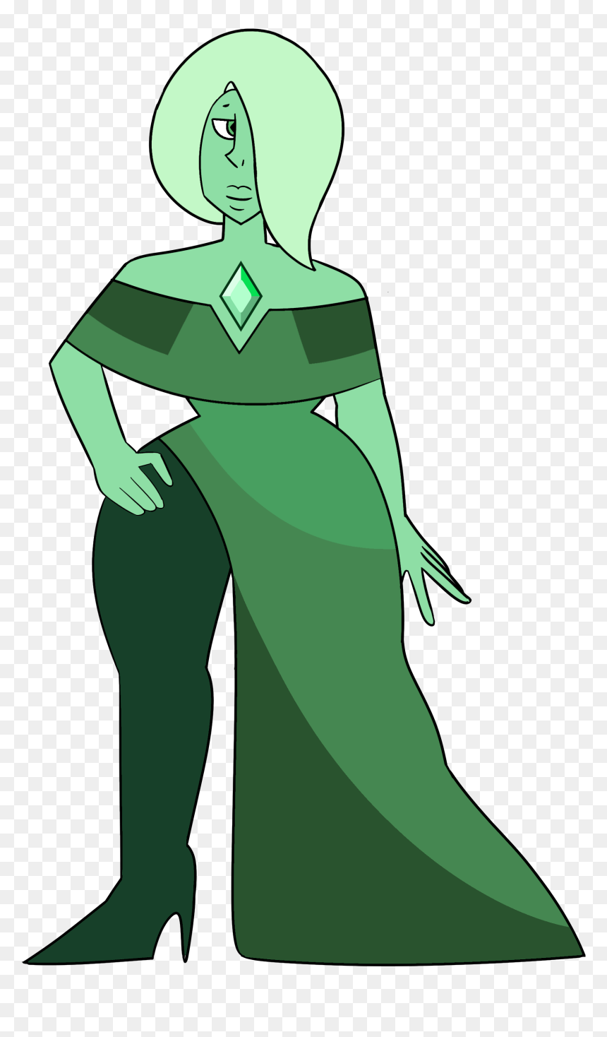 Illustration, HD Png Download - green diamond png