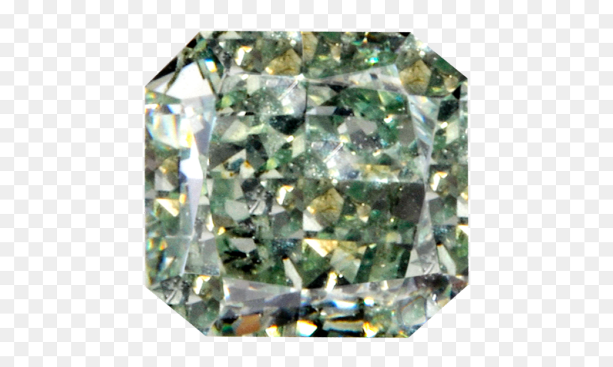Crystal, HD Png Download - green diamond png