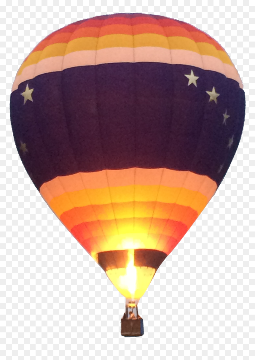 Rising Star Pilot - Hot Air Balloon, HD Png Download - hot air balloon png transparent background