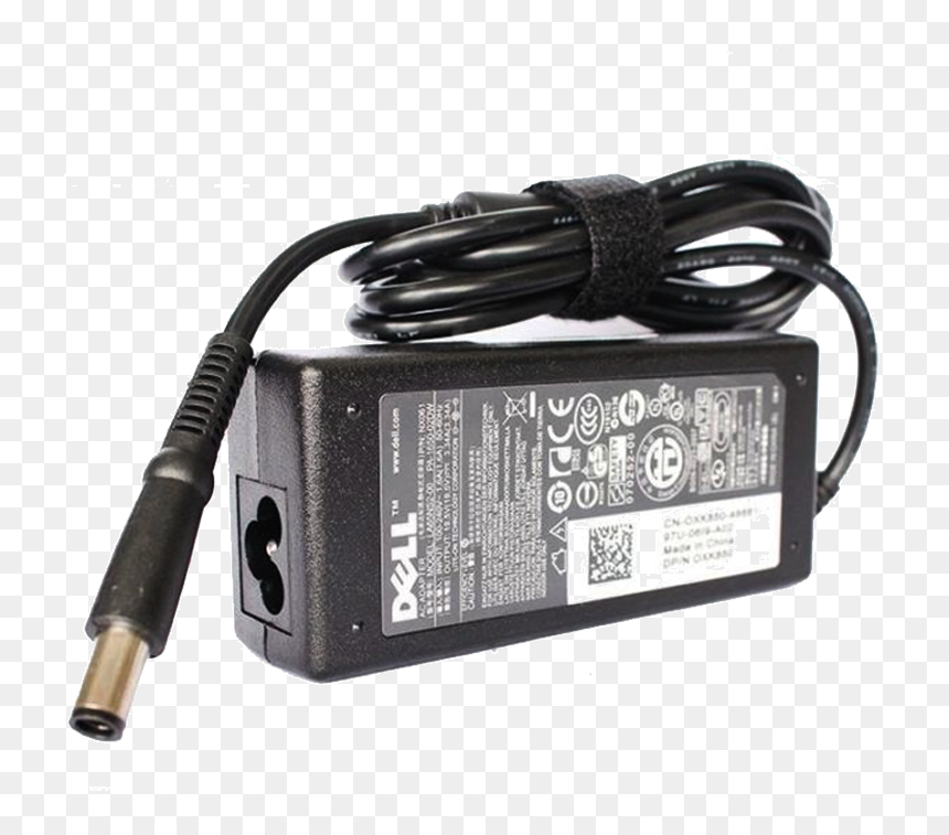 Dell Laptop Charger - Dell Charger Big Pin, HD Png Download - dell laptop png