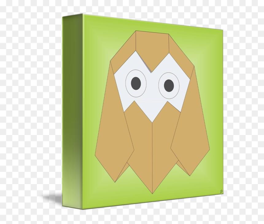 Clip Art Big Eyed By Claudia - Construction Paper, HD Png Download - origami crane png