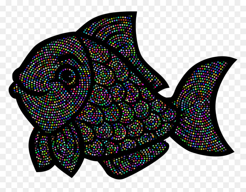 Fish,stained Glass,drawing - Clipart Pictures Of Fishes, HD Png Download - fish drawing png