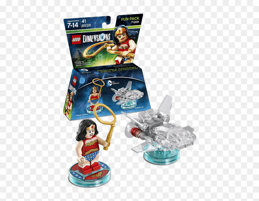 Lego Wonder Woman Fun Pack, HD Png Download - lego dimensions png