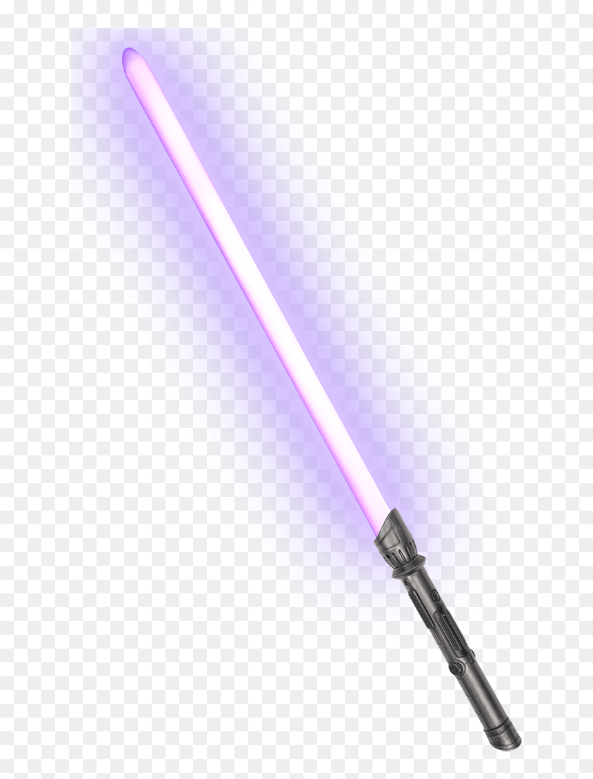 Purple Lightsaber Png, Transparent Png - red light saber png