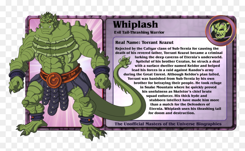 He Man Whiplash, HD Png Download - heman png