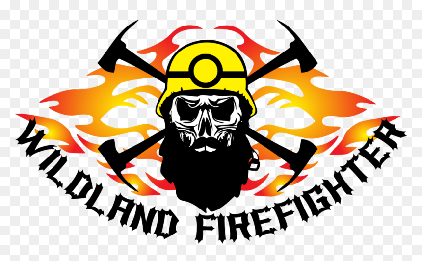 Wildland Firefighter Clip Art, HD Png Download - fire skull png