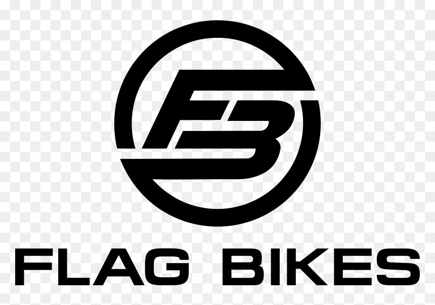 Flag Bikes Monochrome Logo - Emblem, HD Png Download - bikes png